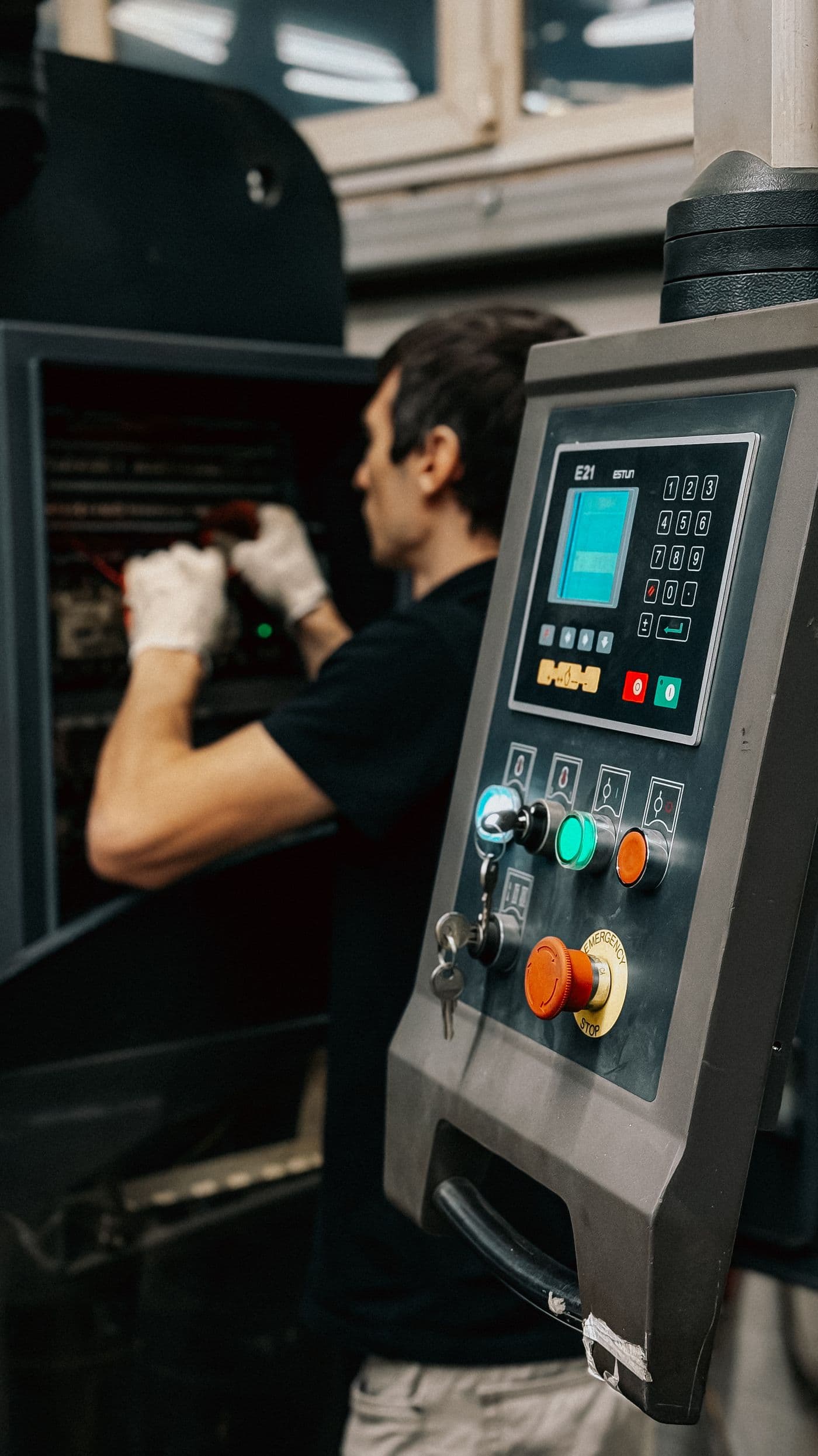 Industrial automation control panel